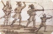 Four Archers (mk17), Claude Lorrain